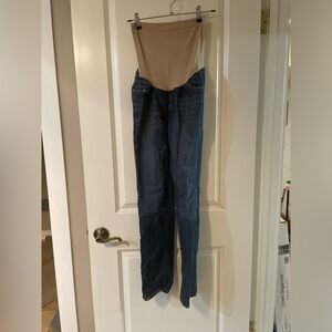 Women’s Sz. Small Maternity Bootcut Jeans With Full Belly Panel